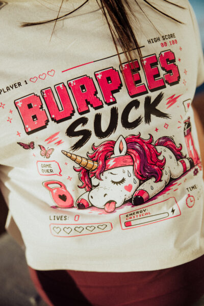 CROP-TOP BURPEES SUCK